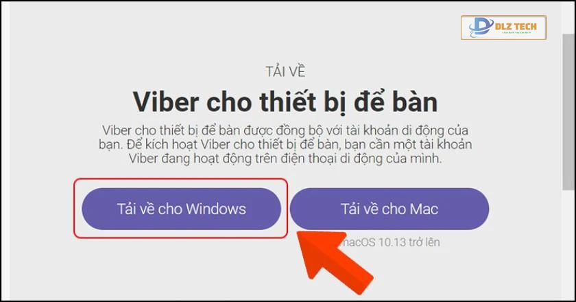 cài đặt viber trên máy tính