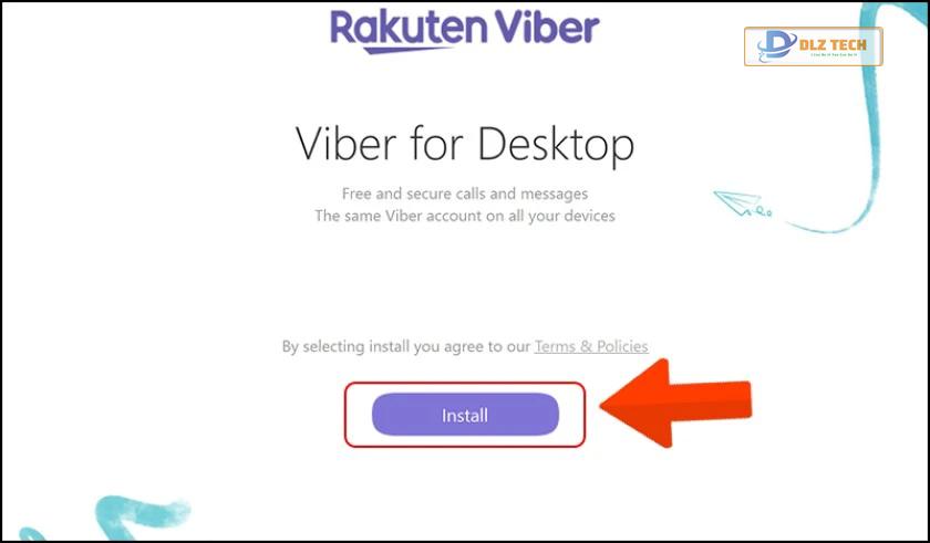 cài đặt viber trên máy tính