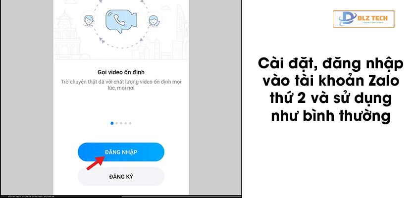 Bước 6: Chọn Zalo trong ứng dụng Parallel Space