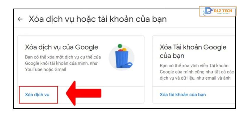 Hướng dẫn xóa tài khoản Gmail vĩnh viễn trên máy tính