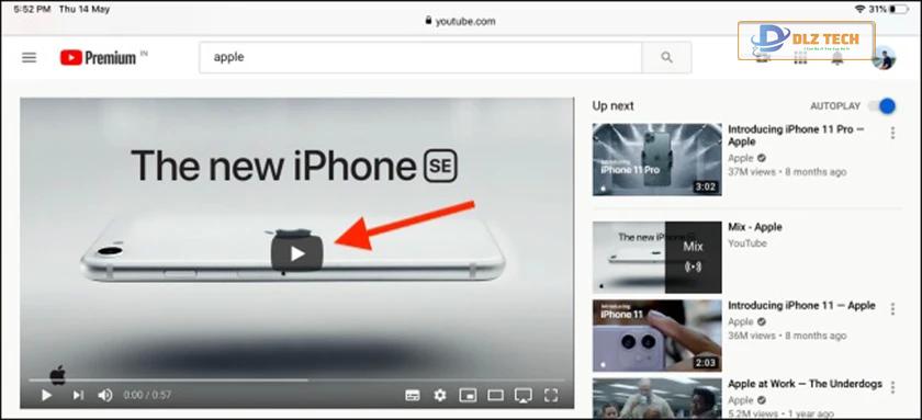 Cách sử dụng Picture in Picture Youtube trên iPad