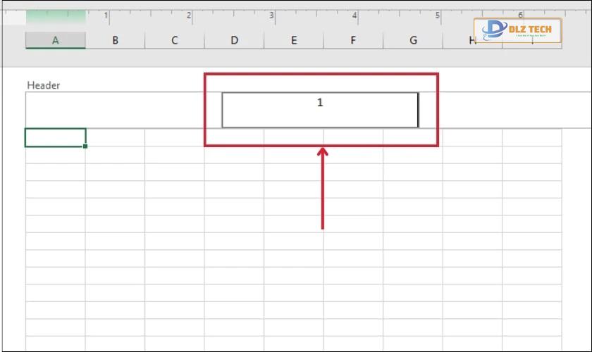 Nhập số trang muốn đánh vào Excel