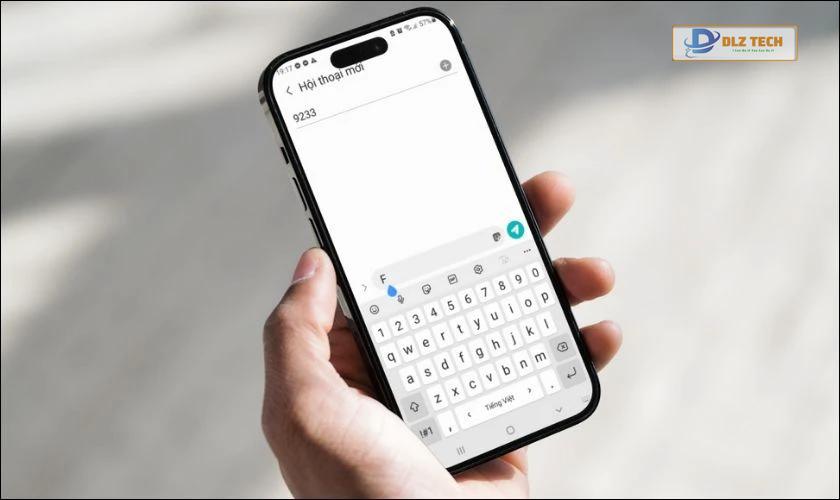 Soạn tin nhắn tới tổng đài
