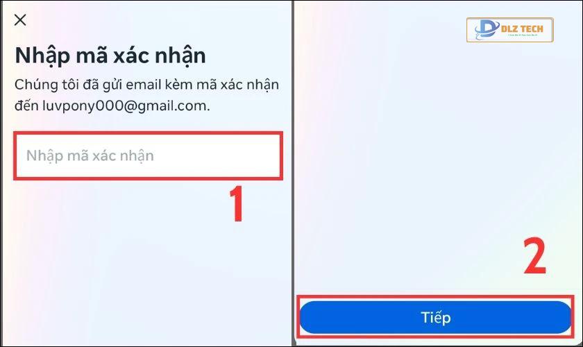 Xác nhận email