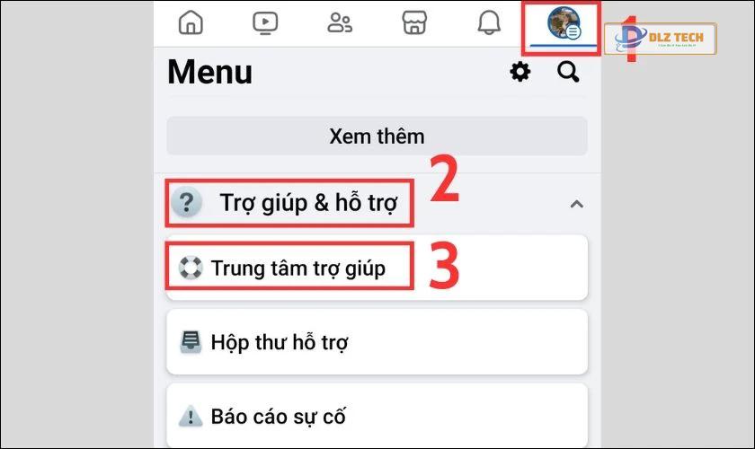 Trung tâm trợ giúp Facebook
