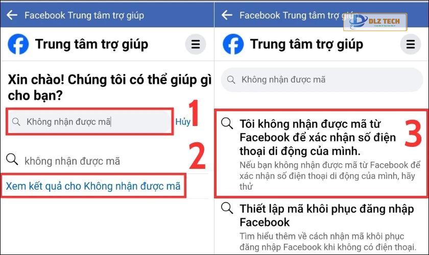 Tìm kiếm trong Trung tâm trợ giúp