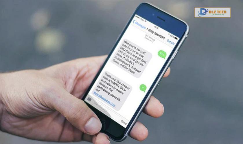 Đảm bảo điện thoại có thể nhận SMS