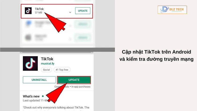 Khắc phục lỗi TikTok trên điện thoại