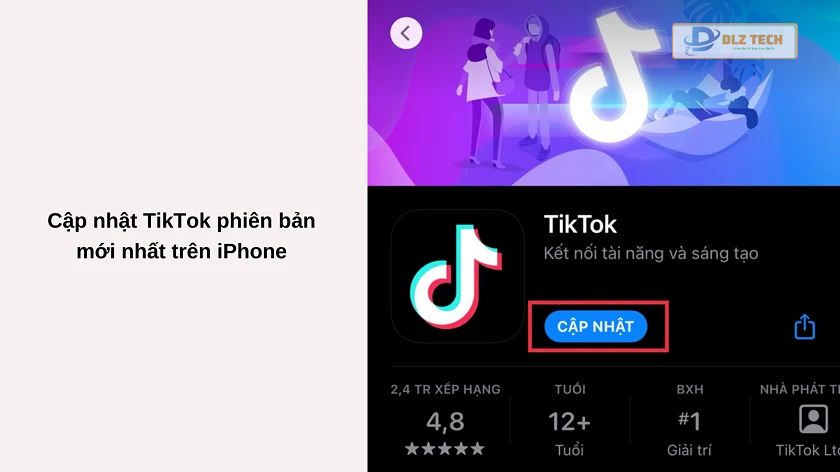 Khắc phục lỗi TikTok trên iPhone