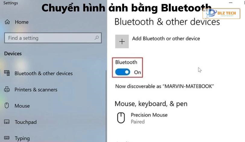 Chuyển ảnh từ điện thoại sang máy tính bằng Bluetooth