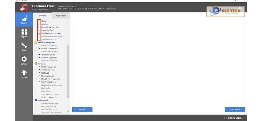 Phần mềm CCleaner