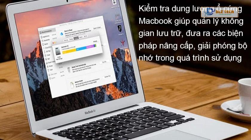 Kiểm tra dung lượng ổ cứng Macbook để làm gì?