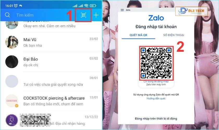 Đăng nhập bằng quét mã QR