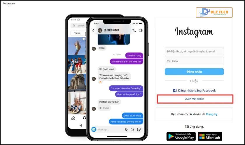 Làm thế nào để khôi phục mật khẩu trên Instagram