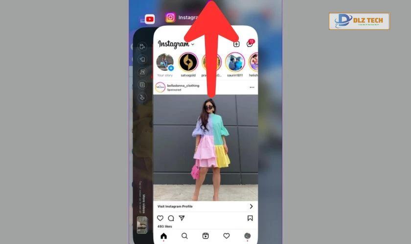 Bắt buộc dừng Instagram khi bị lỗi không đăng nhập được trên iPhone