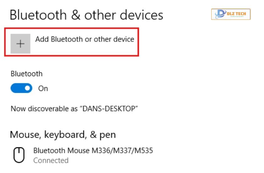 Kết nối loa bluetooth với máy tính Windows 10