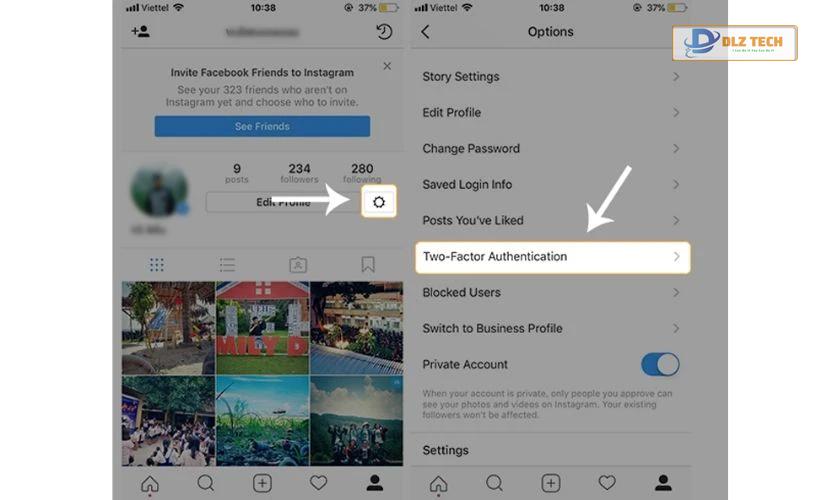 Xác thực 2 yếu tố giúp bảo mật tài khoản Instagram cao hơn