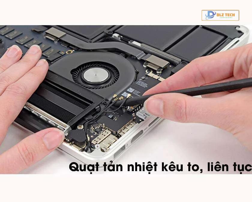 Dấu hiệu lỗi tản nhiệt Macbook