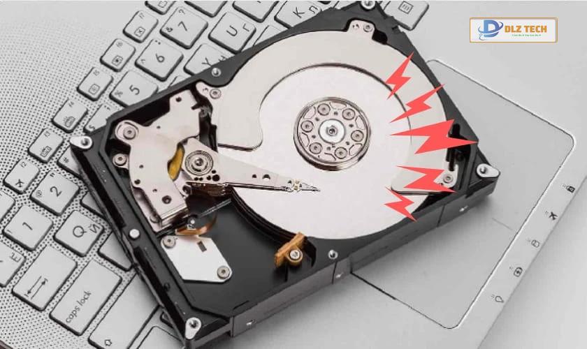 Ổ cứng laptop máy tính kêu lớn