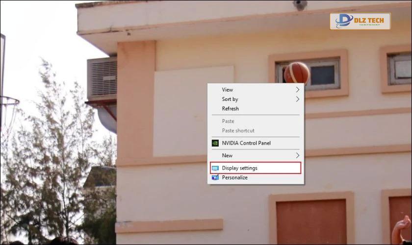 Điều chỉnh tần số quét màn hình