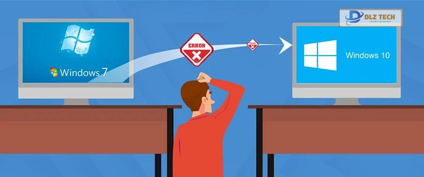 Nâng cấp win 7 lên win 10 mất bao lâu