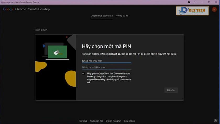Sử dụng tiện ích Chrome Remote Desktop