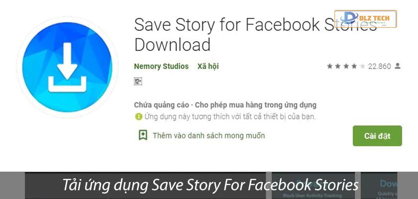 Cách tải story trên Facebook về điện thoại