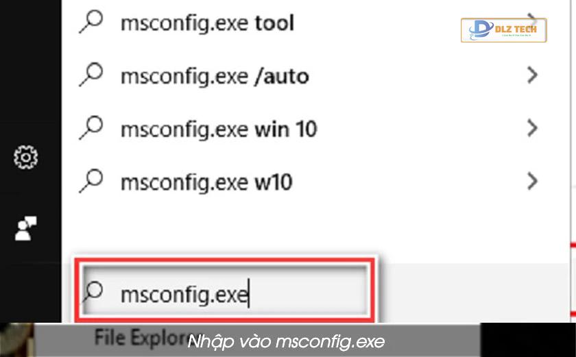 Vào Safe Mode bằng msconfig.exe