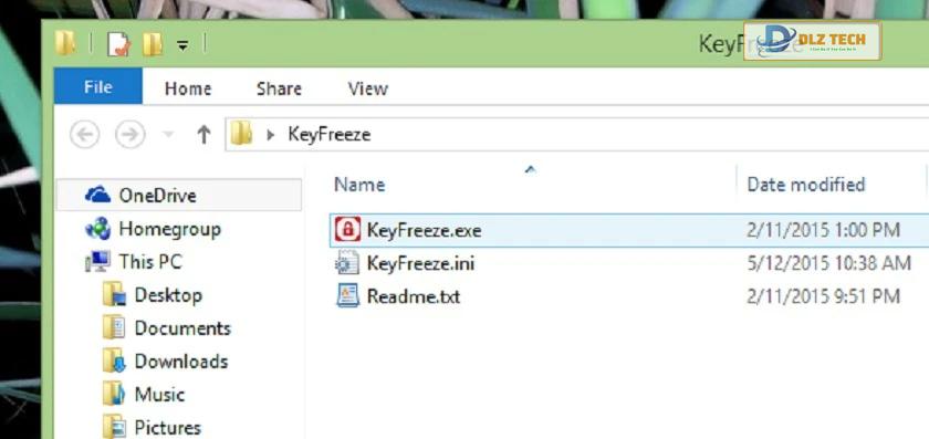Cách mở khóa bàn phím laptop bằng phần mềm Key Freeze