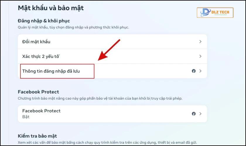 Cách lưu thông tin tài khoản
