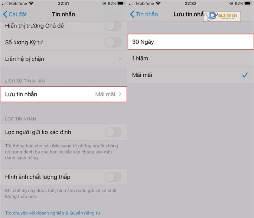Hướng dẫn cách giải phóng dung lượng iPhone