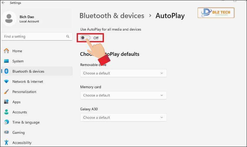 Tắt Autoplay trên laptop để giải phóng RAM