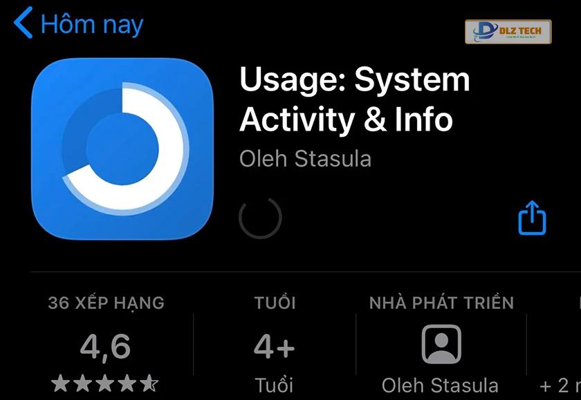 phóng bộ nhớ RAM trên iPhone