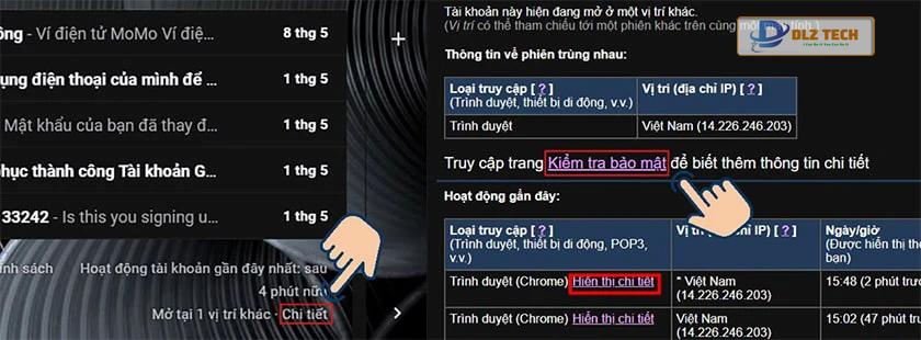 Xem hiển thị chi tiết