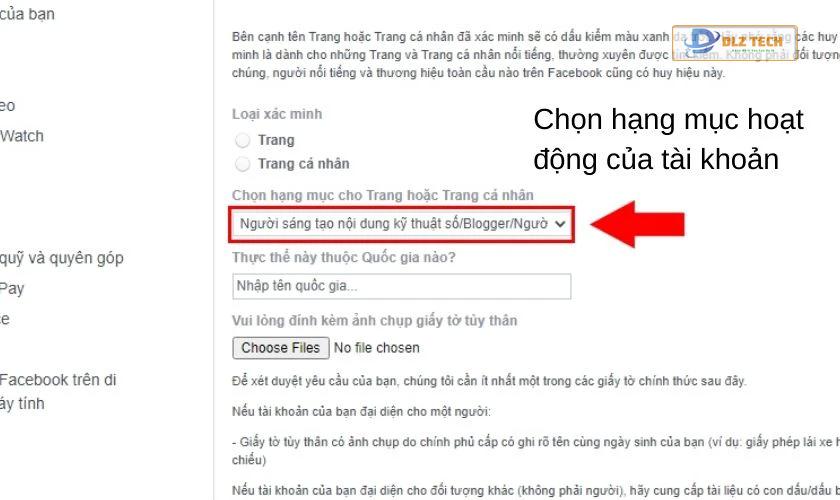 Cách làm dấu tích xanh trên Facebook cá nhân
