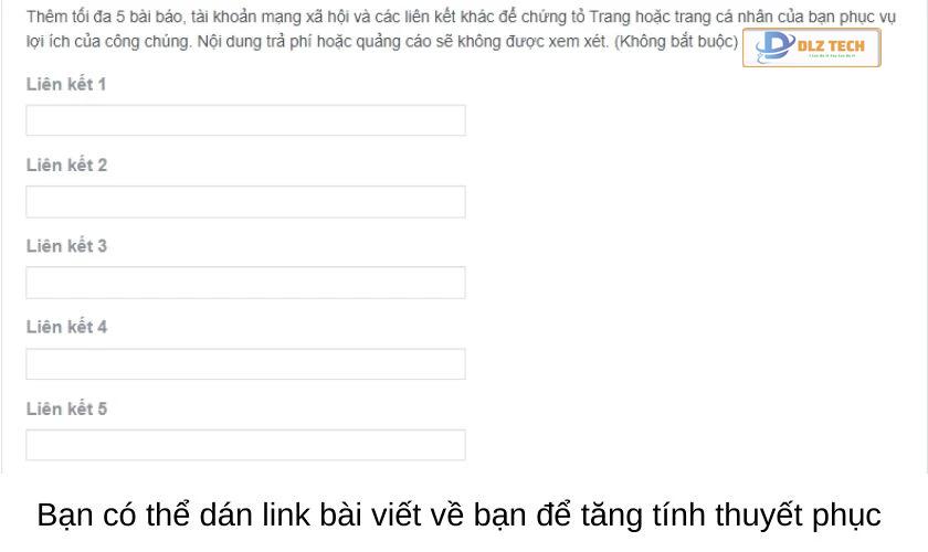Cách làm dấu tích xanh trên Facebook cá nhân