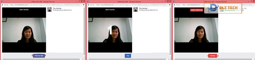 Hướng dẫn live stream Facebook trên máy tính