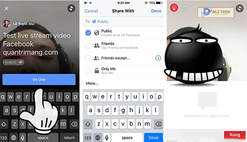 Cách phát video livestream trên iOS