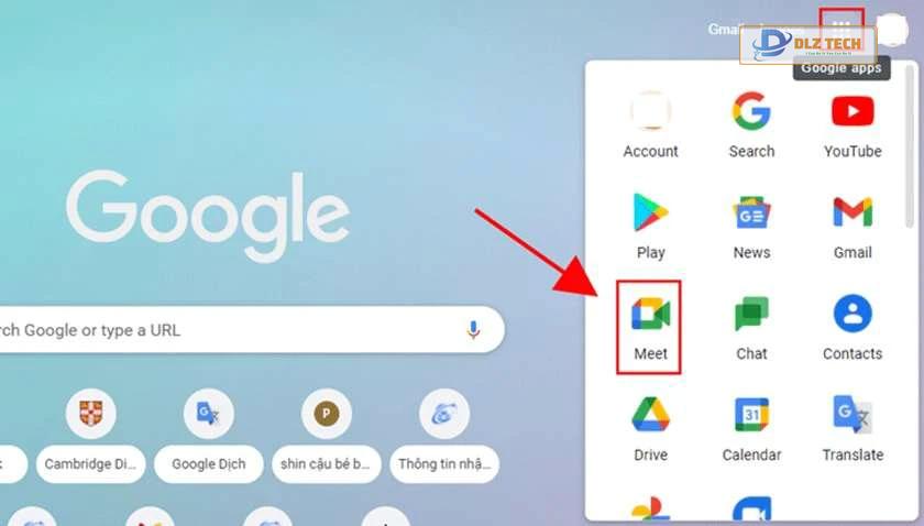 Bắt đầu sử dụng Google Meet.