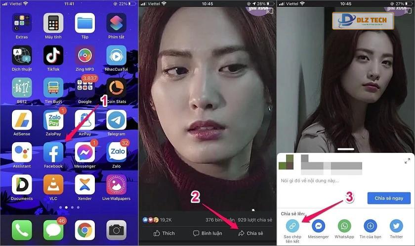 Tải video Facebook trên điện thoại iPhone