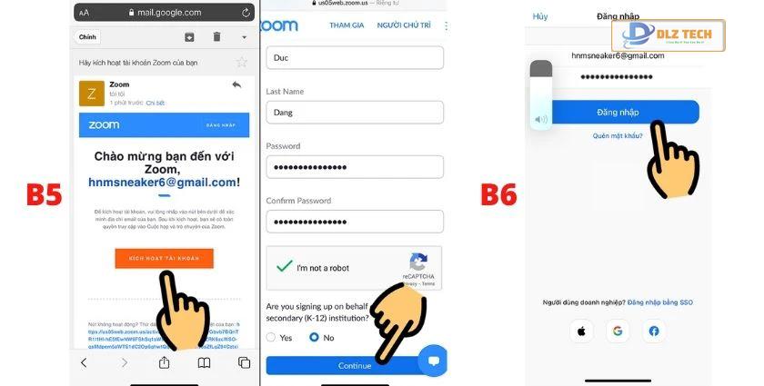 đăng nhập bằng tên tài khoản