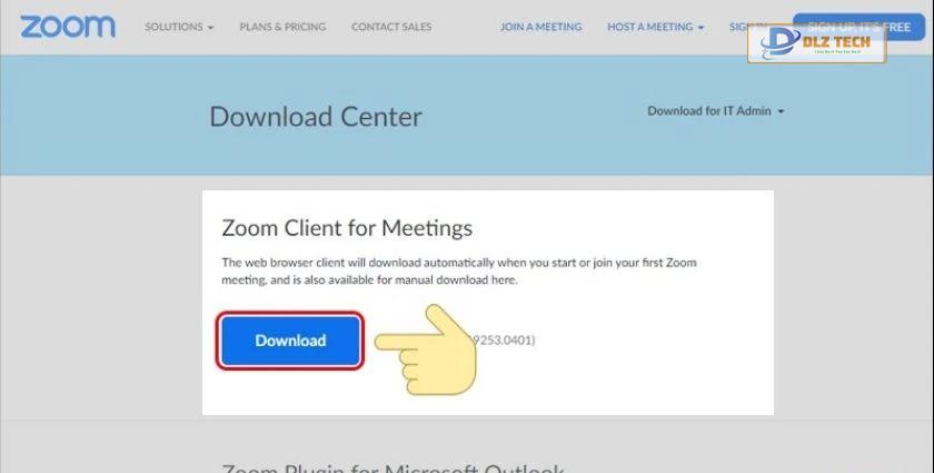 tải zoom về máy tính