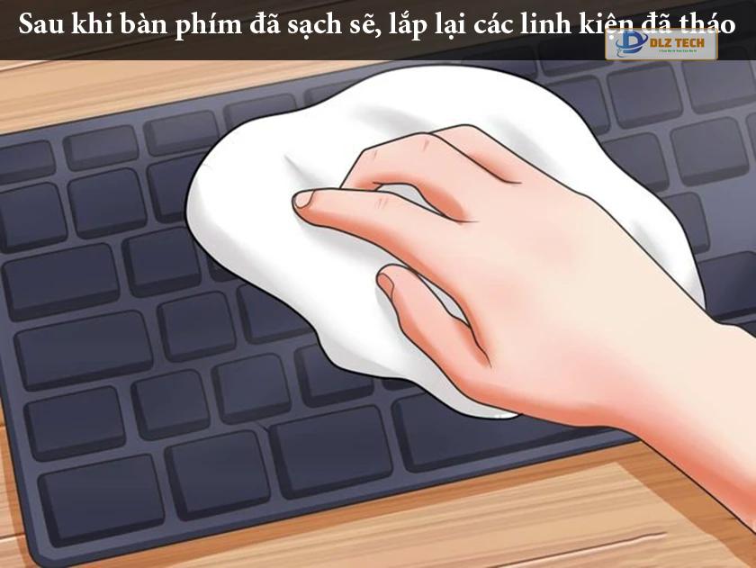 vệ sinh bàn phím