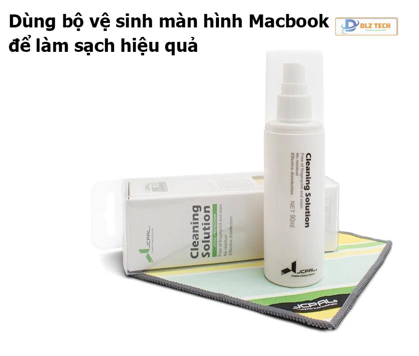 Sử dụng bộ vệ sinh màn hình