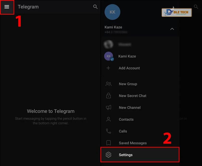 Cách xóa tài khoản Telegram theo thời gian tùy chỉnh