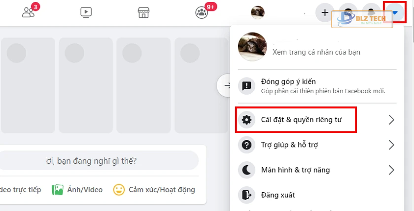 Cài đặt & Quyền riêng tư