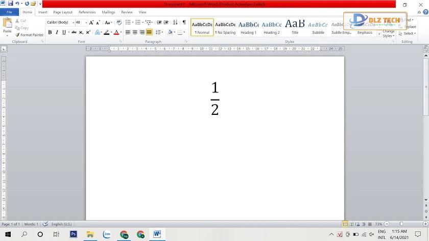 Sử dụng công cụ Equation
