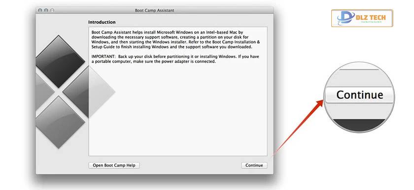 Hướng dẫn cài windows 10 cho Macbook Air qua Bootcamp