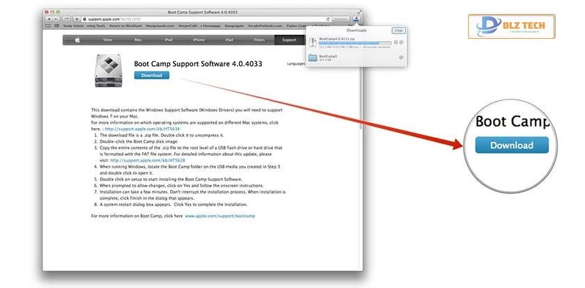 Hướng dẫn cài windows 10 cho Macbook Air qua Bootcamp