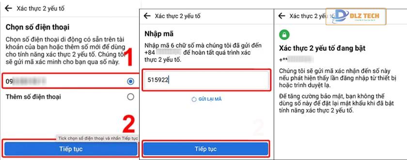 Bảo mật Facebook 2 lớp
